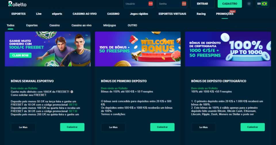 Jogos apostas online